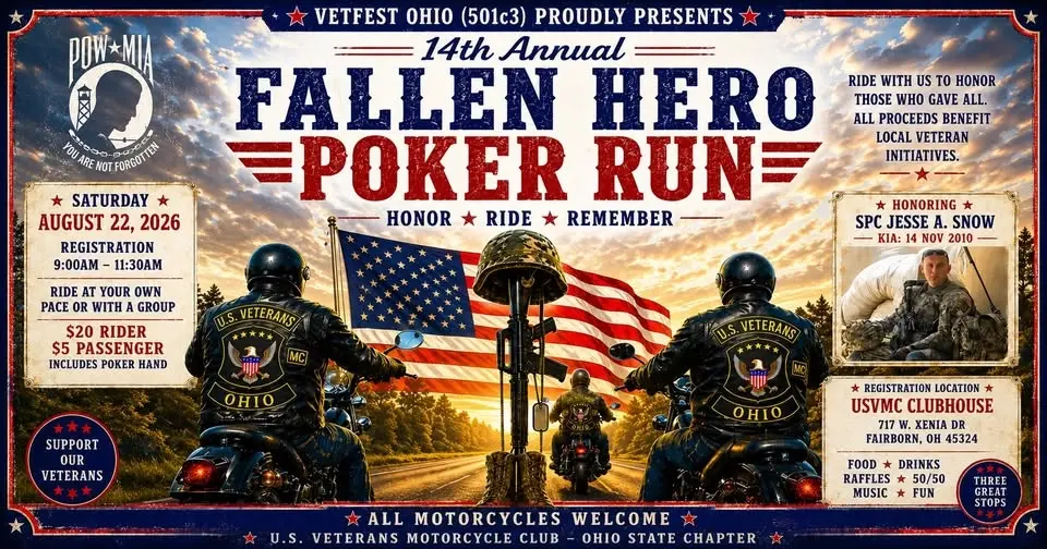 14th Annual Fallen Hero Poker Run