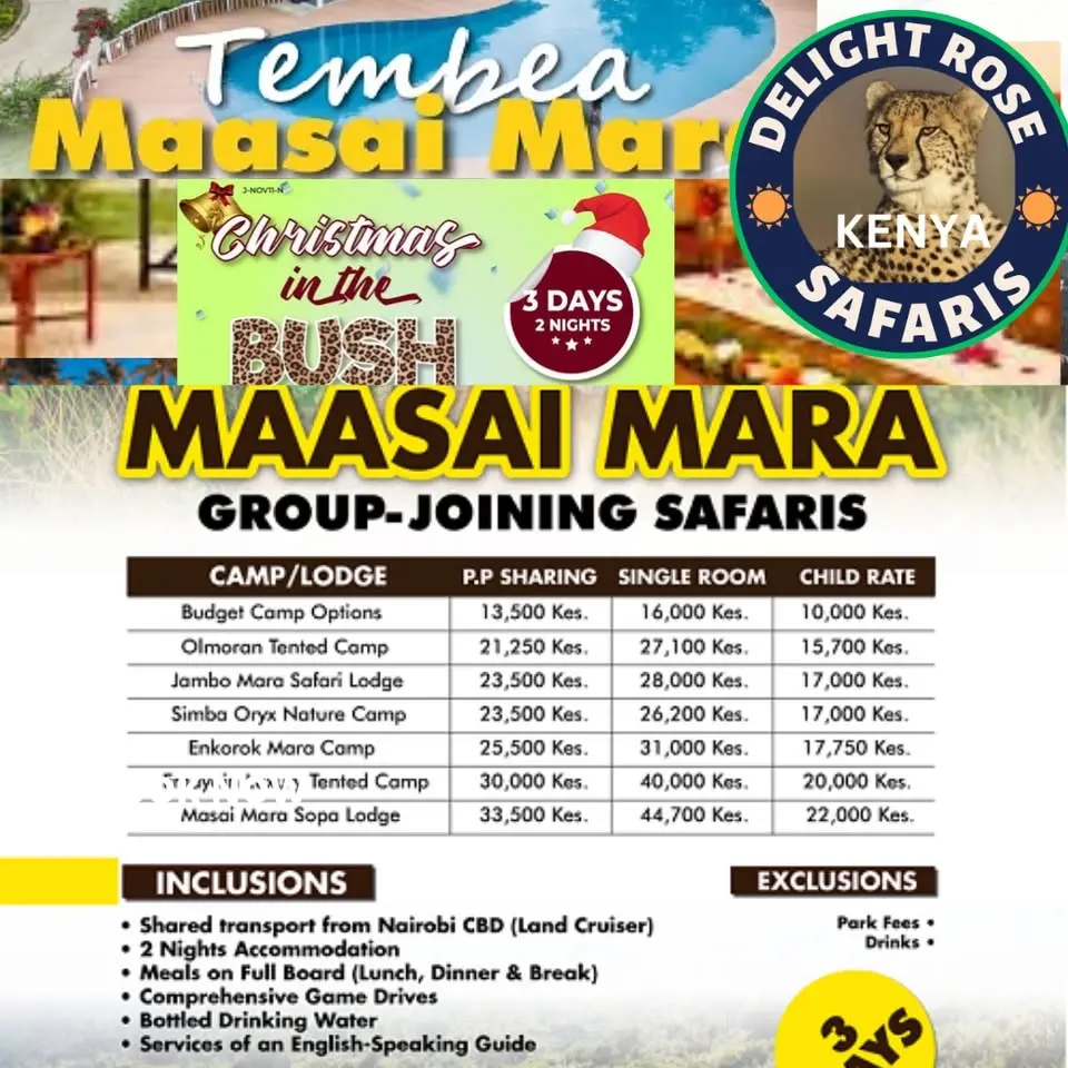 Masai mara migration safari