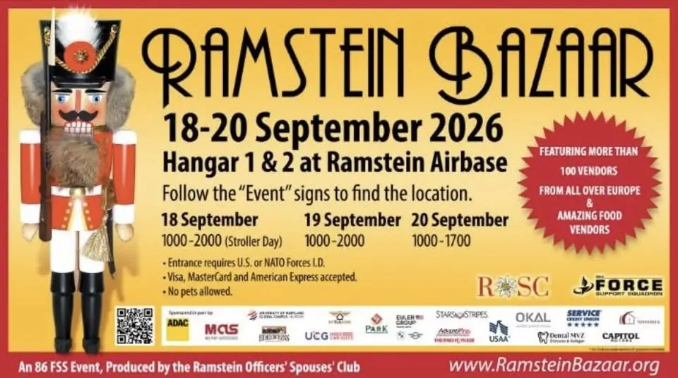 The Sunny side at the Ramstein Bazaar 2026!!!