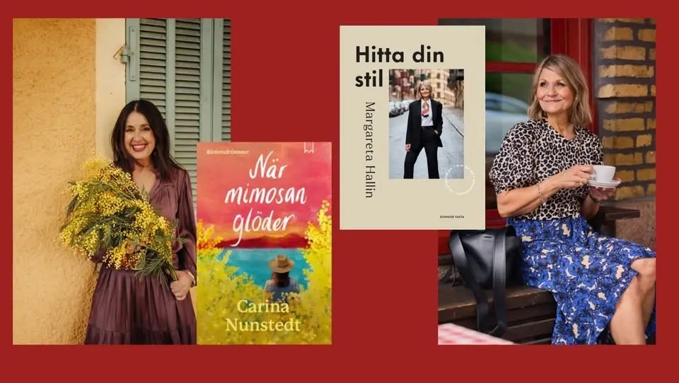 Möt Carina Nunstedt & Margareta Hallin – Mod att gå vidare och börja om mitt i livet!