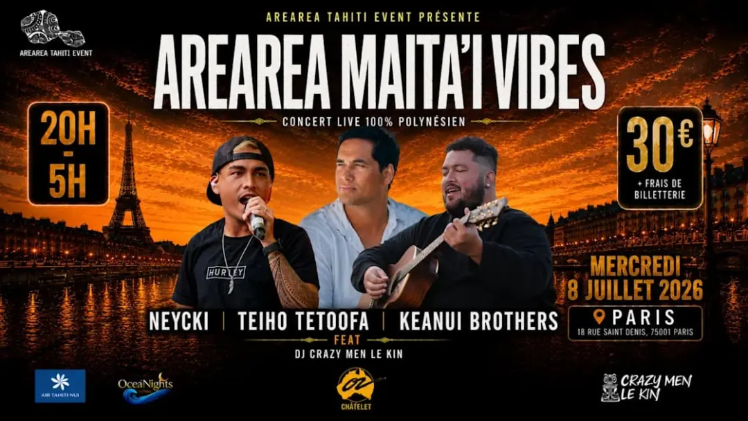 Arearea Maitai Vibes X Teiho X Neycki X Keanui X Crazymen