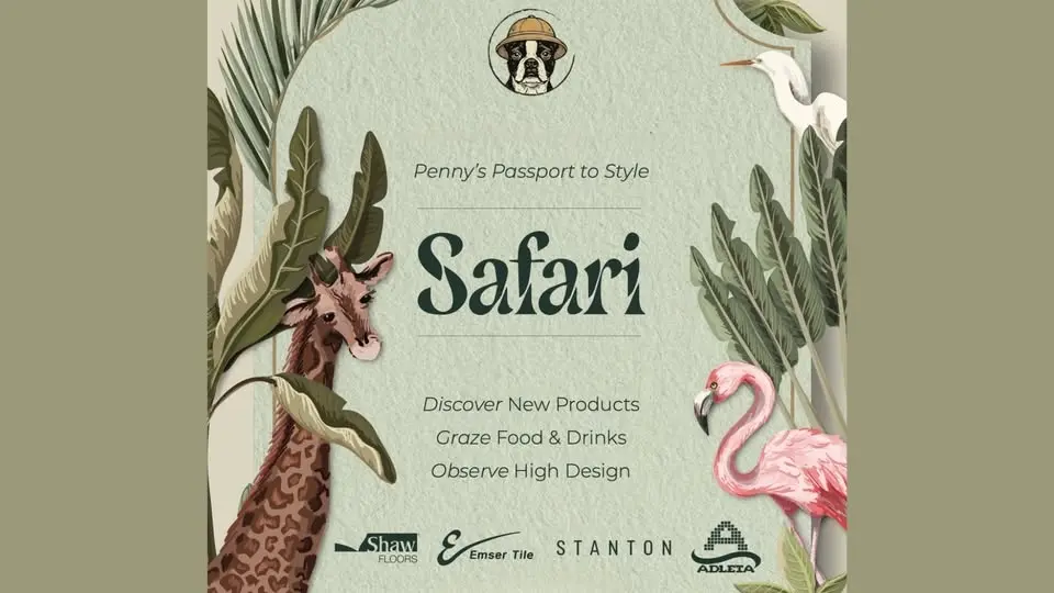 🦁 Design Night- Penny's Passport to Style: Safari Edition