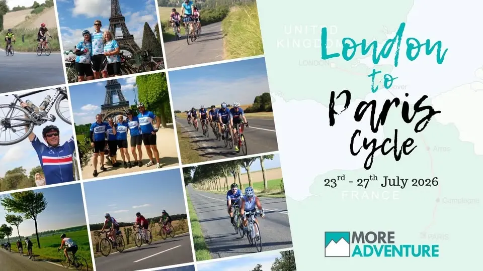 London to Paris Cycle 23rd - 27th July 2026