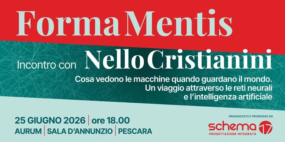 FORMA MENTIS - Incontro con Nello Cristianini