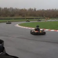 On boost - Rental Kart Time Trial at Three Sisters Race Track