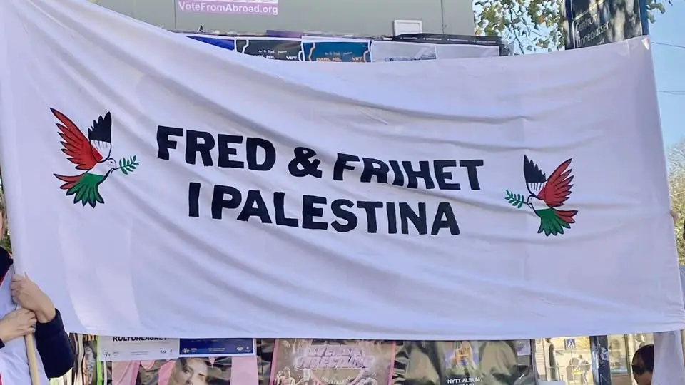 Majorna för fred och frihet!