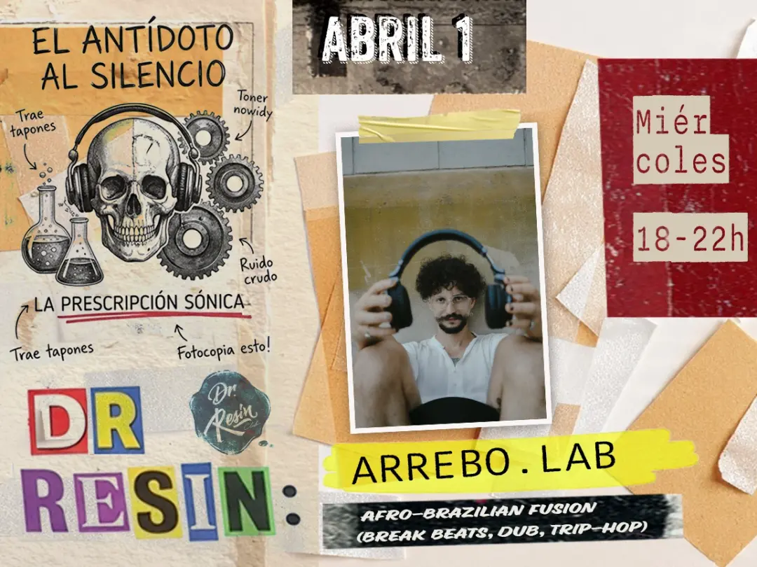 Dr. Resin Social Club meets Arrebo.Lab