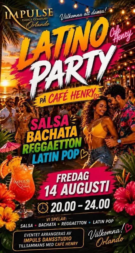 Latino Party med Orlando 