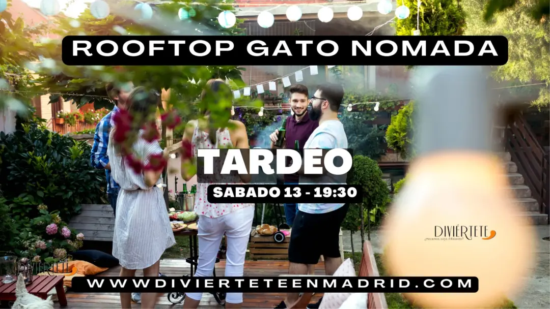 INAUGURACIÓN GATO NOMADA SKY BAR. 25-45 años, ultimas 🎟️!