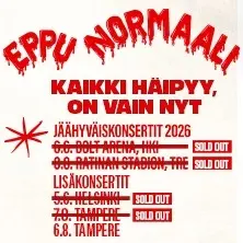 Eppu Normaali: Kaikki häipyy, on vain nyt - lisäkonsertti