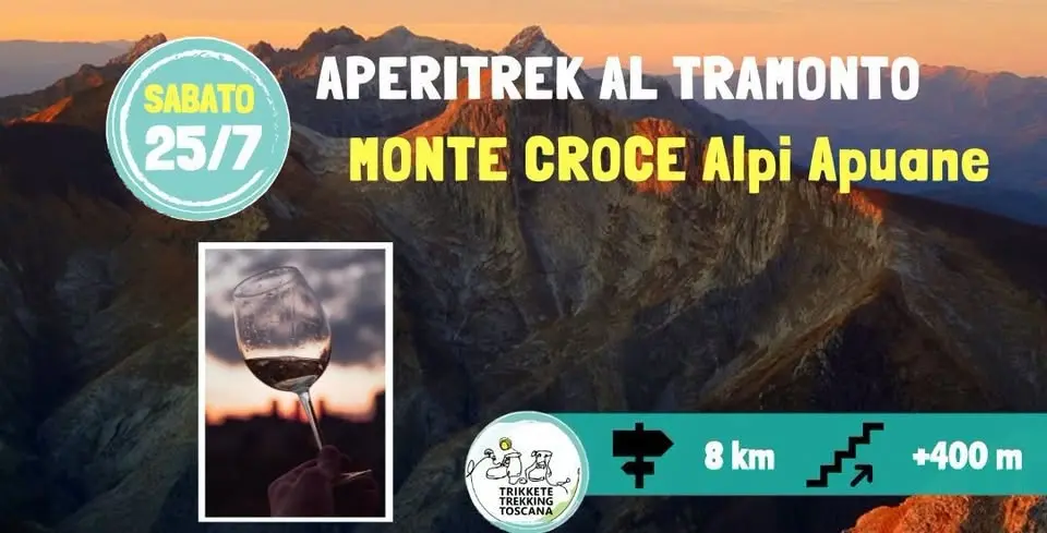 🌅⛰ Aperi-Trek al Tramonto - Monte Croce 🍷 Alpi Apuane