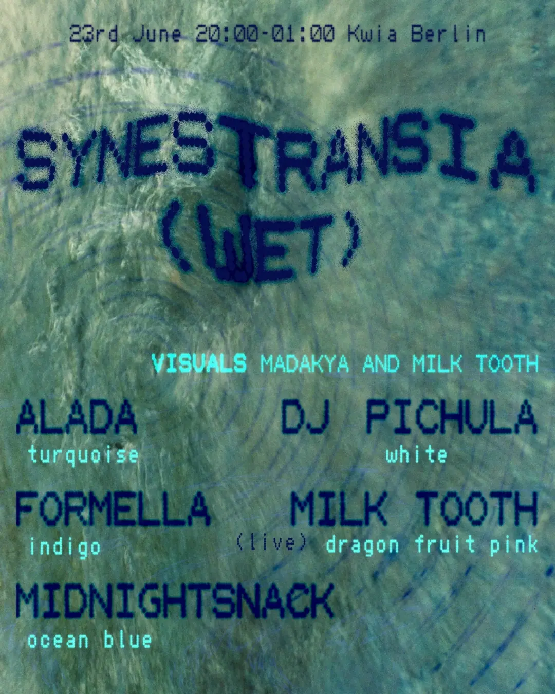 SYNESTRANSIA (WET)