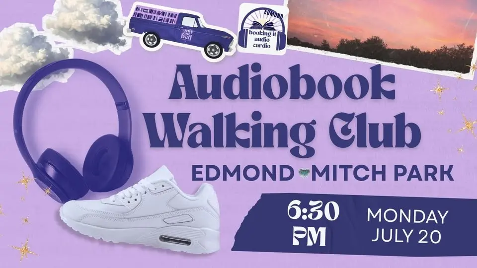 Edmond Booking it Audio Cardio - Audiobook Walking Group