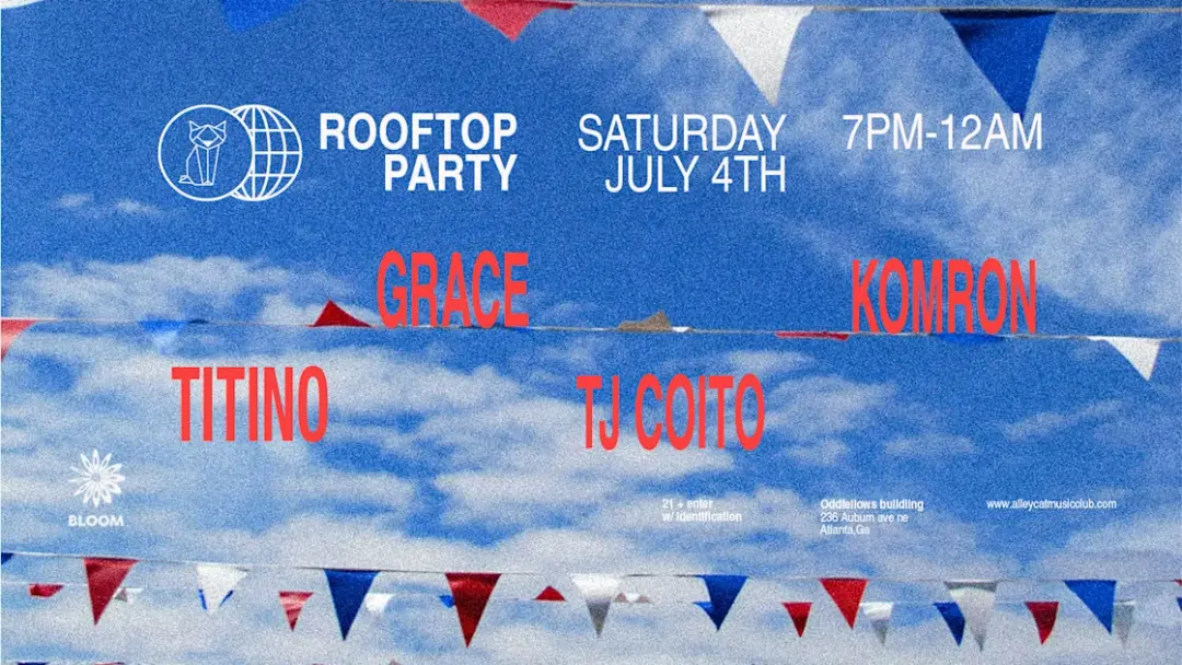 July 4th House On The Rooftop Party