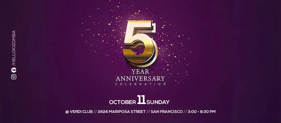 Hello! Kizomba 5-Year Anniversary (October 2026)