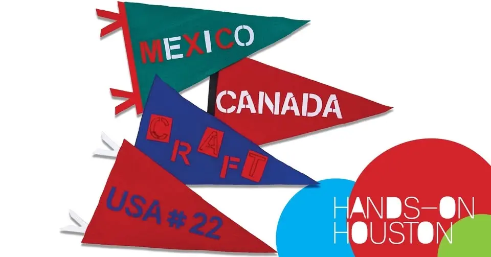 HANDS-ON HOUSTON: FELT PENNANTS