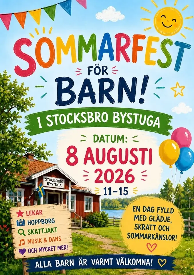 Sommarfest för barn