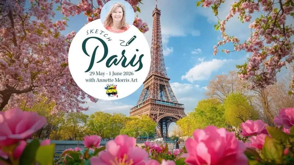 Springtime in Paris Travel Sketching Weekend