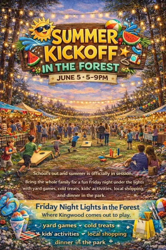 Friday Night Lights in the Forest- Summer Kickoff in the Forest