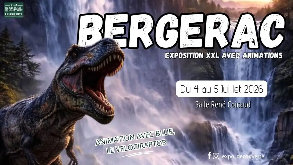 Expo Dinosaures - Sortie en Famille à BERGERAC 