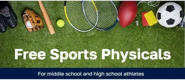 FREE School & Sports Physicals