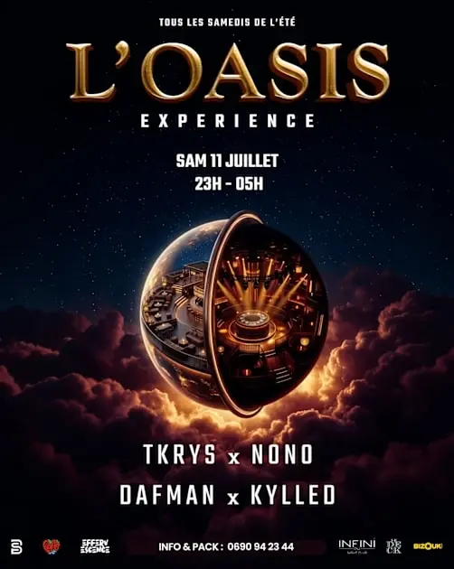Oasis Exp - 11 Juillet