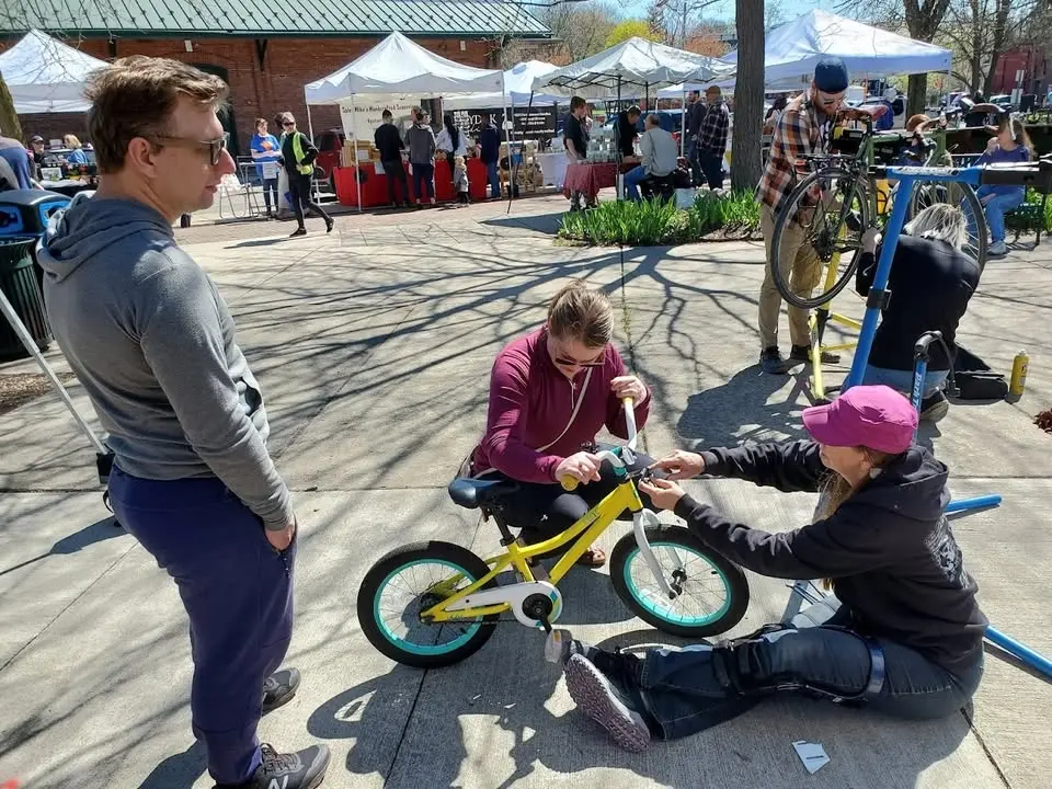 Bike Repair Booth