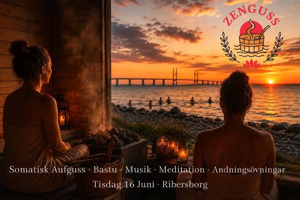 Somatisk Aufguss · Bastu · Breathwork · Meditation · Musik