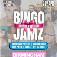 Bingo Jamz Birmingham: 24th April