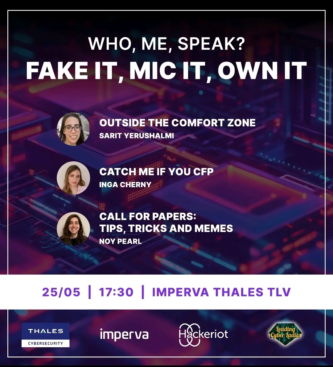 Fake it, Mic it, Own it