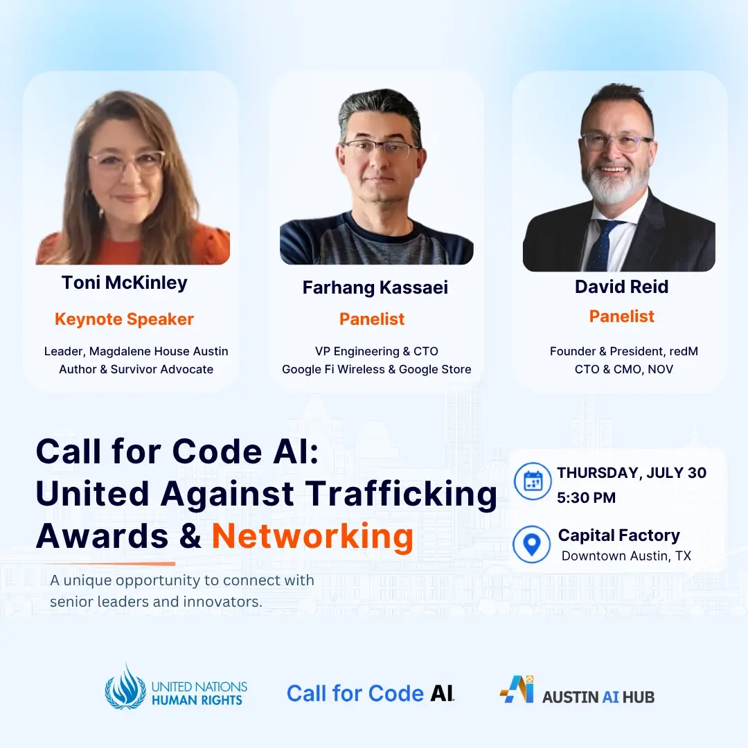 AI Against Trafficking: Awards & Networking