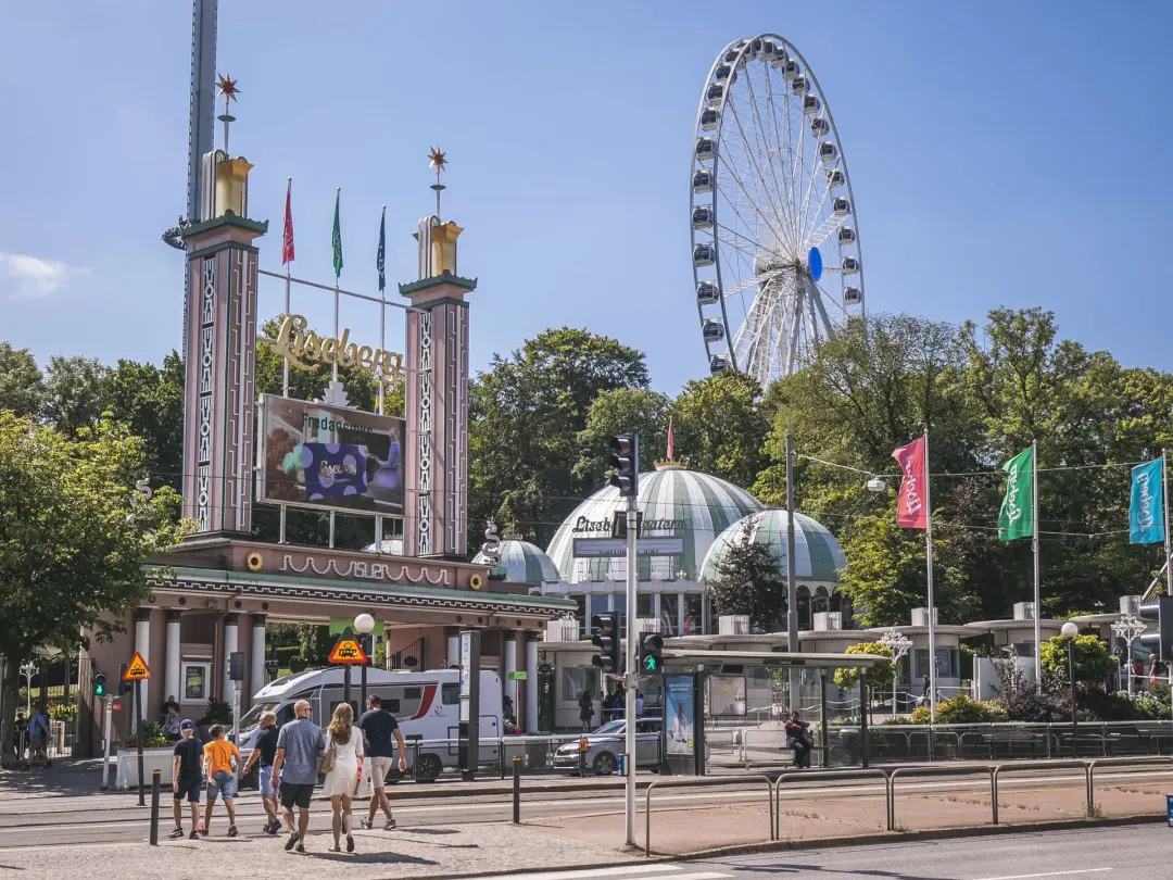 Midsommarfirande i Lisebergsparken