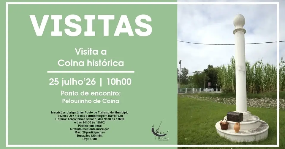 Visita guiada a Coina histórica