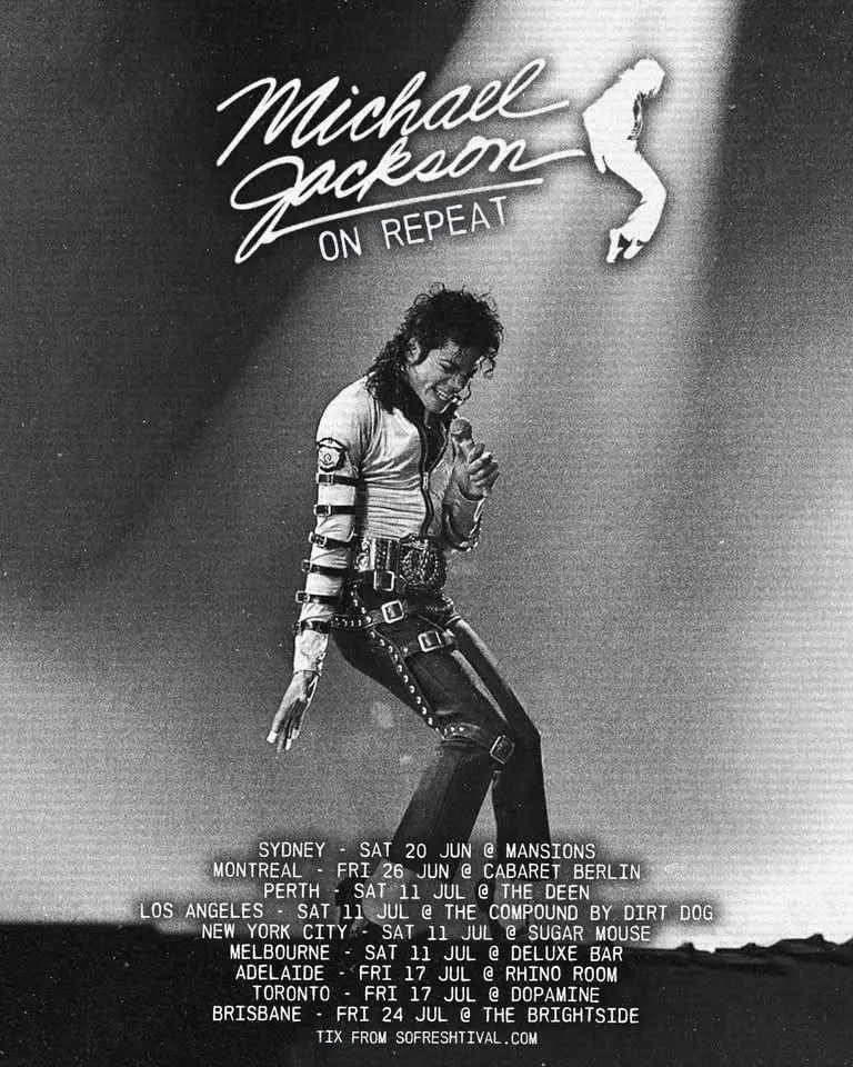 MICHAEL JACKSON ON REPEAT NEW YORK CITY