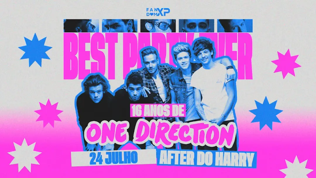 Best Party Ever: 16 Anos De 1d + After Do Harry - 24.07