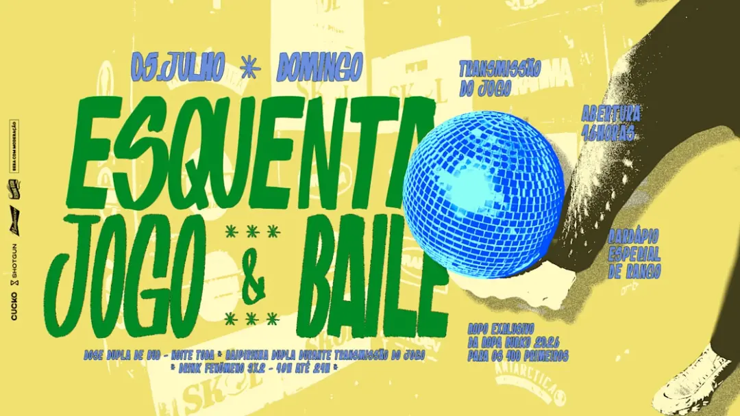 Esquenta, Jogo & Baile :: 05.07 @ Cucko