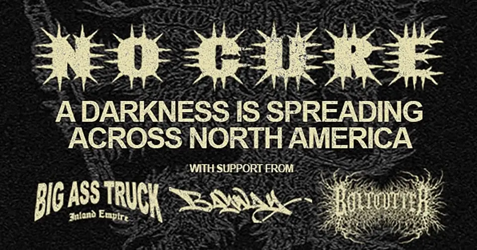 NO CURE at The Rock (Tucson)