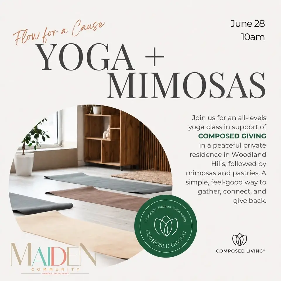 Yoga & mimosas