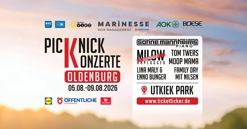 Picknick Konzerte Oldenburg 2026