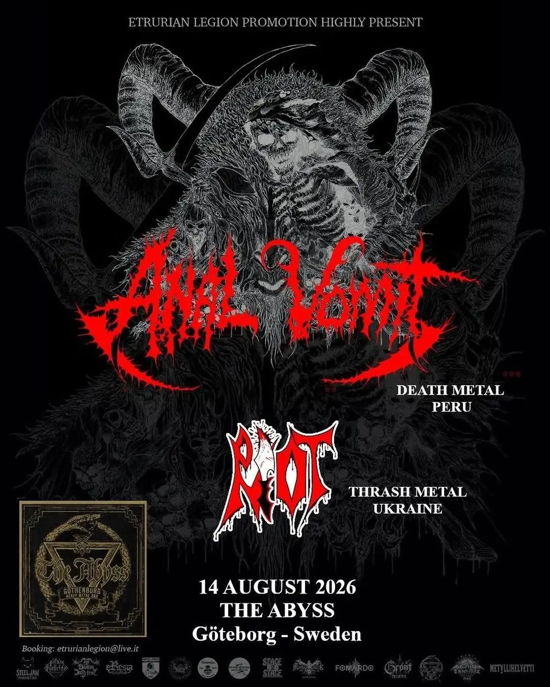 Anal Vomit & Rot at The Abyss