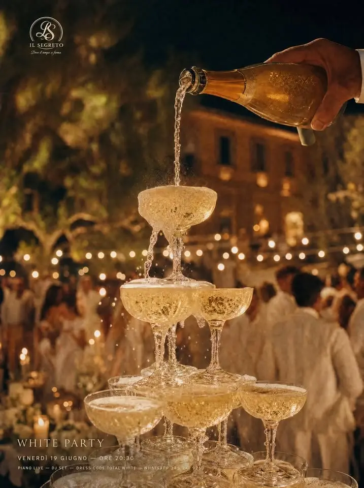 WHITE PARTY · Il Segreto a Villa Luzi