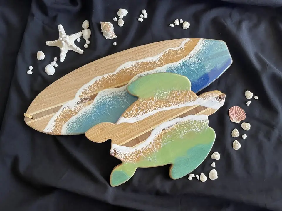 Resin Ocean Waves