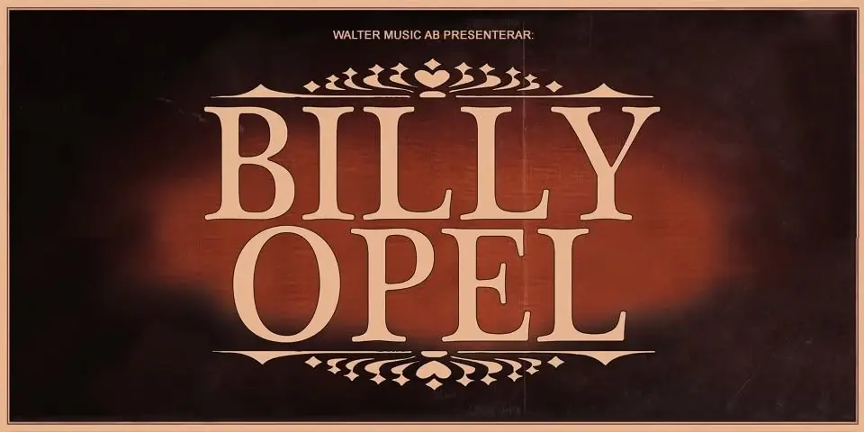 Billy Opel - Falkenbergs Stadsteater