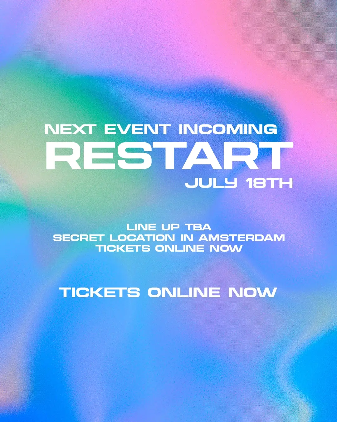 RESTART Events 002 - Sepp'S BIRTHDAY BASH