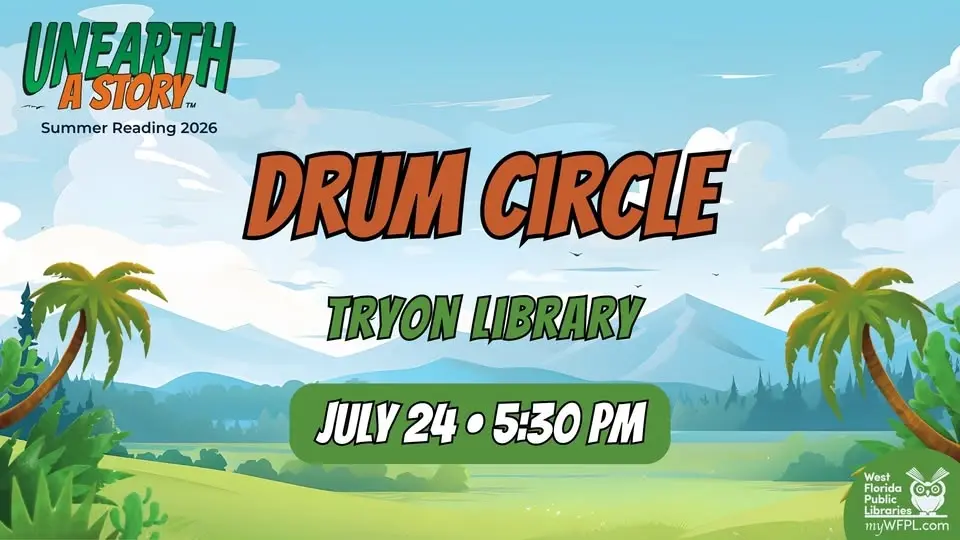 Drum Circle at Tryon Library