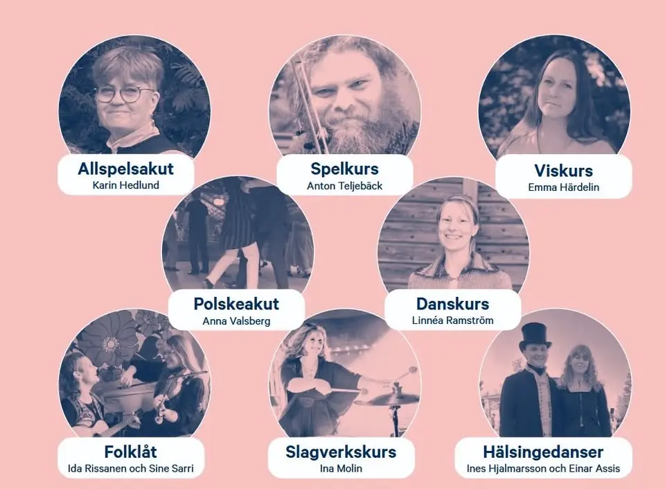 Bildas kurser på Delsbostämman