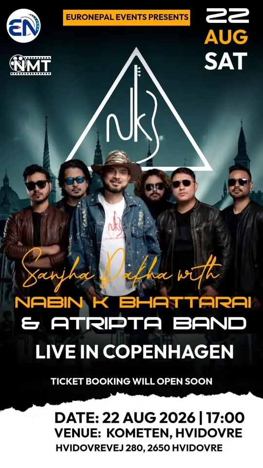 Sanjha Pakha with Nabin K Bhattarai & Atripta band (Live in Copenhagen)