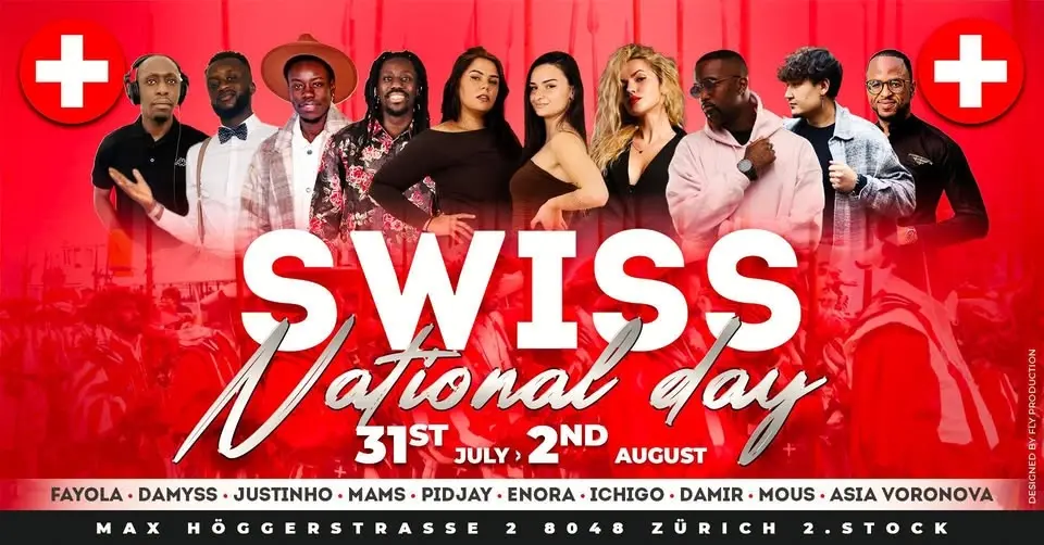 Swiss National Day Urban Kiz Weekender 8 edition 