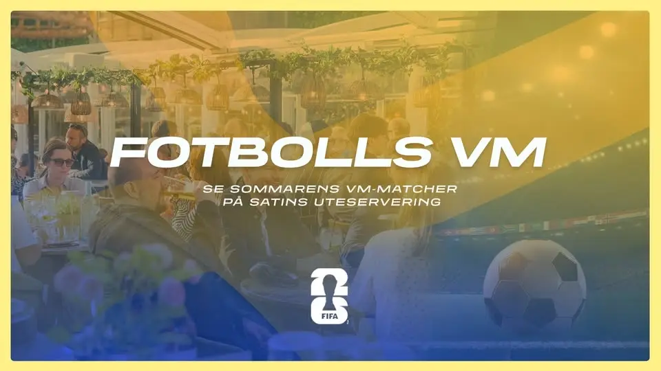 🇸🇪 UPPLEV FOTBOLLS-VM PÅ SATINS UTESERVERING 🇸🇪