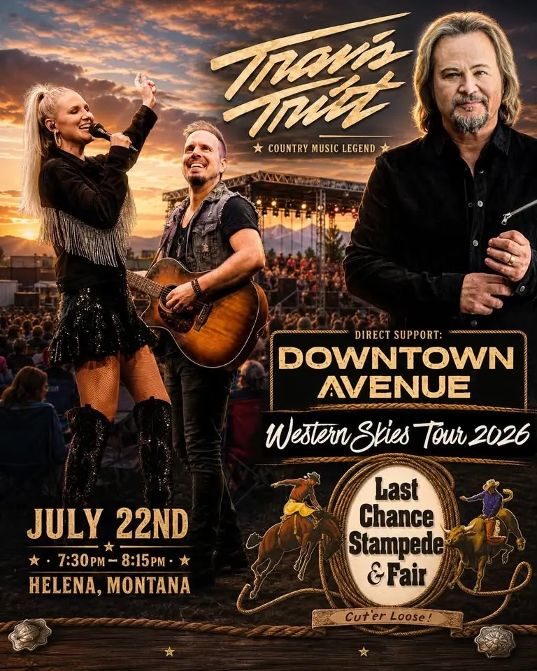 Downtown Avenue & Travis Tritt - Last Chance Stampede & Fair - Helena, MT
